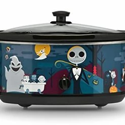 Cheapest ✔️ Disney Nightmare Before 🎄 Christmas 7-quart Oogie Boogie Slow Cooker 🔥