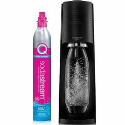 Deals โจ SodaStream Terra Sparkling Water Maker (Black) With CO2 And DWS Bottl ๐