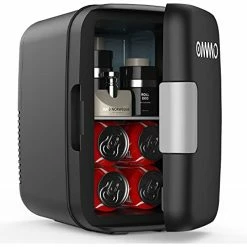 Cheap ⌛ OMMO Mini Fridge, 6 L Portable Fridge, Cooler And Warmer Compact Small Refrigerator With AC/DC Power, For Skincare, Medications, Beverage, Home And Travel, Black 🎉