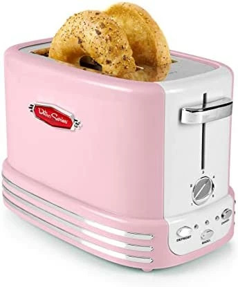 Top 10 🤩 Nostalgia Retro Wide 2-Slice Toaster, Vintage Design With Crumb Tray, Cord Storage & 5 Toasting Levels, Black ✨ - Image 5