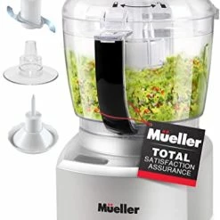 Best Pirce โ Mueller Austria Mueller Ultra Prep Food Processor Chopper For Dicing, Grinding, Whipping And Pureeing โ Food Chopper For Vegetables, Meat, Grains, Nuts And Whisk For Eggs And Cream โค๏ธ