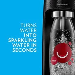 Flash Sale 👏 Sodastream X Sparkling Water Maker Limited Edition Bundle (Black) Fizzi Kit With Bubly Drops, 1 Li 💯