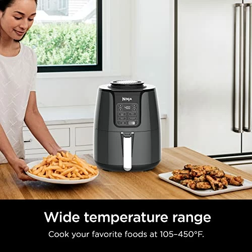 Best deal π Ninja AF101 Air Fryer That Crisps, Roasts, Reheats, & Dehydrates, For Quick, Easy Meals, 4 Quart Capacity, & High Gloss Finish, Black/Grey π - Image 4