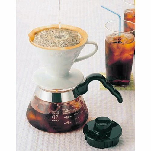Budget 🌟 Hario V60 Ceramic Coffee Dripper Pour Over Cone Coffee Maker Size 02, White ✨ - Image 4