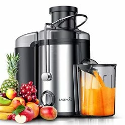 Flash Sale 🎁 Juicer, Easehold Juicer Machines, Vegetable And Fruit Centrifugal Juicer, 600W Juice Extractor, 2-Speed Setting, Anti-Drip With Juice Jug And Pulp Container 🥰