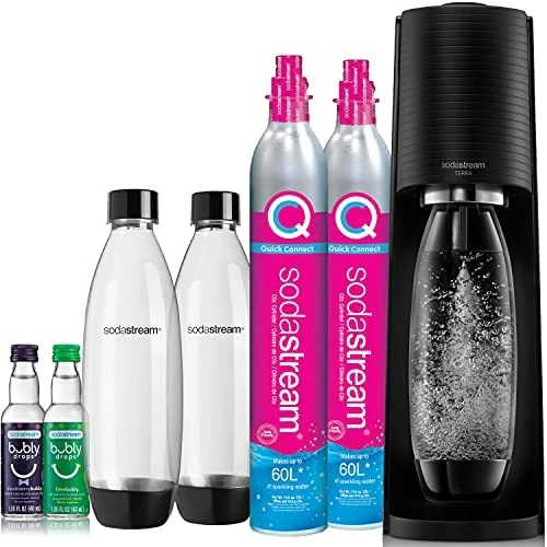 Coupon ๐ฅ SodaStream Terra Sparkling Water Maker (Black) With CO2, DWS Bottle And Bubly Drop ๐ - Image 7