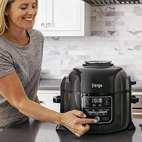 New 🛒 NINJA OP301 Foodi 9-in-1 Pressure, Slow Cooker, Air Fryer And More, With 6.5 Quart Capacity And A High Gloss Finish (Renewed) ✔️ - Image 4