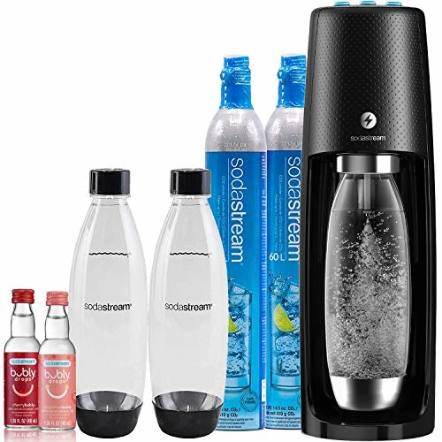 Discount ๐ SodaStream Fizzi One Touch Sparkling Water Maker Bundle (Black) With CO2, BPA Free Bottles, And Bubly Drops Flav ๐