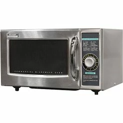 Best Pirce 👏 Sharp R-21LCFS Medium-Duty Commercial Microwave Oven With Dial Timer, Stainless Steel, 1000-Watts, 120-Volts ❤️