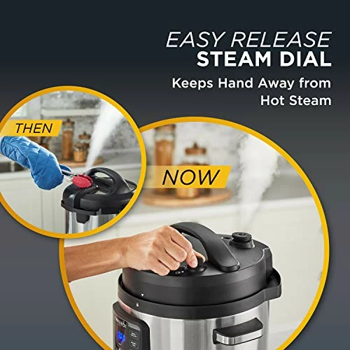 Best deal 🎉 Crock-Pot 2100467 Express Easy Release | 6 Quart Slow, Pressure, Multi Cooker, Stainless Steel ⌛ - Image 2