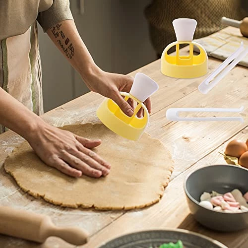 Best reviews of π HengKe 2 Pack Plastic Donut Cutters With Dipping Pliers Doughnut Mould Doughnut Maker DIY Doughnut Baking Tool Non-Stick Donut Mould Cake Mould Pastry Tools Biscuits Doughnut Hole Cutters π€© - Image 5