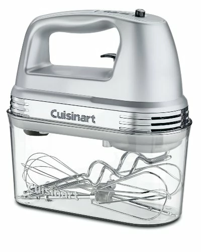 Best Sale ❤️ Cuisinart HM-90BCS Power Advantage Plus 9-Speed Handheld Mixer With Storage Case, Brushed Chrome 🎉