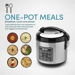 Cheapest 👏 Aroma Housewares ARC-914SBD Digital Cool-Touch Rice Grain Cooker And Food Steamer, Stainless, Silver, 4-Cup (Uncooked) / 8-Cup (Cooked) 🔥