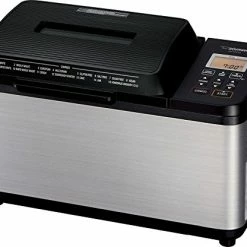 Hot Sale ⌛ Zojirushi BB-PDC20BA Home Bakery Virtuoso Plus Breadmaker, 2 Lb. Loaf Of Bread, Stainless Steel/Black 🔥