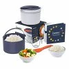 Buy 😉 Zwippy Microwave Rice Cooker Steamer & Microwave Pasta Cooker With Strainer | 2 L | Easy-To-Use Microwave Cookware Set For Rice, Pasta, Vegetables, Quinoa, Oatmeal, Ramen | Non-stick - Dishwasher Safe - BPA Free 🔔