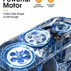 Hot Sale 🥰 Stand Mixer, Facelle 660W Household Kitchen Standing Mixer Dough Mixer With 6-Speed Tilt-Head Food Mixer Cake Mixer-Dough Hook/Whisk/Beater For Baking,Cakes,Cookie(6.5 QT Bowl,Purple) 🧨