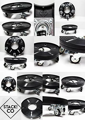 New โจ Slim Keg Dolly Slim Keg 11" Sturdy Dolly - Inexpensive And Easy Way To Move Sixtel And Quarter Slim Kegs And Small Heavy Pots - Great For Transporting Slim Kegs From Walk-in To Keg Fridge At Bar โจ - Image 5