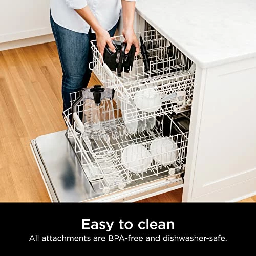 Buy 🎉 Ninja BL610 Professional 72 Oz Countertop Blender With 1000-Watt Base And Total Crushing Technology For Smoothies, Ice And Frozen Fruit, Black, 9.5 In L X 7.5 In W X 17 In H 😉 - Image 3