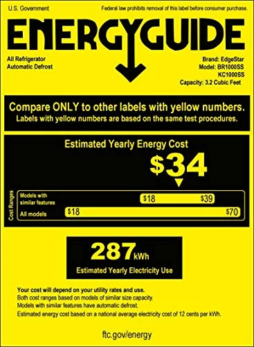 Discount π― EdgeStar BR1000SS Refrigerator For Kegerator Conversion Stainless Steel π