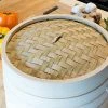 Top 10 ⌛ Helen's Asian Kitchen 97010 Food Steamer With Lid, 12-Inch, Natural Bamboo 🤩