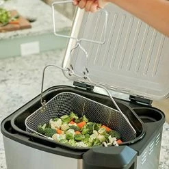 Best reviews of 🥰 Masterbuilt MB20010118 Electric 3-in-1 Deep Fryer Boiler Steamer Cooker With Basket, Adjustable Temperature, And Built-In Drain Valve For Versatile Kitchen Fry Cooking, Silv 👍