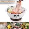 Promo 🌟 ZHH Electric Cooker 110V，4in 1 Small Electric Cooker Household Multifunctional Frying Pan With Steamer Cooking Dormitory Steamer 2-person 3-in-one Pot, 2.3L Electric Skillet 💯