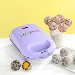 Budget 👏 Babycakes Mini Maker Cake Pop, 9, Purpl 👍