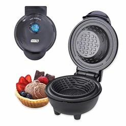 Best reviews of ๐ DASH Mini Waffle Bowl Maker For Breakfast Burrito Bowls, Ice Cream And Other Sweet Deserts, Recipe Guide Included - Black ๐ฏ