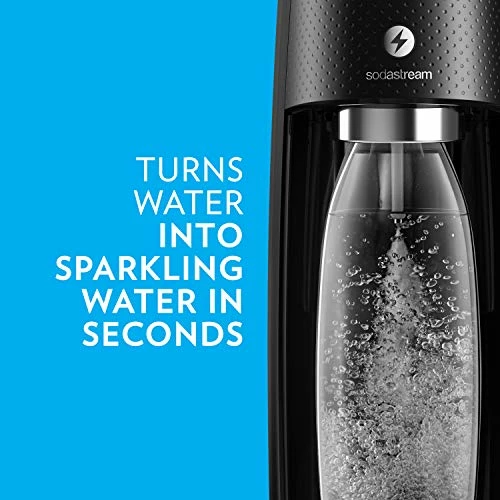Discount ๐ SodaStream Fizzi One Touch Sparkling Water Maker Bundle (Black) With CO2, BPA Free Bottles, And Bubly Drops Flav ๐ - Image 2
