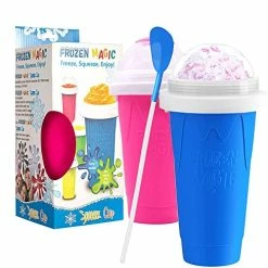 Best Pirce ❤️ Generic Frozen Magic Slushy Cup Maker | Slushy Maker Cup | Slushie Maker Cup, Slushie Cup Tik Tok, DIY Squeeze Cup, Instant Slushing Cup, Slushy Cup Maker TikTok Trend Items, Slushie Machine Smoothie Cup ✔️