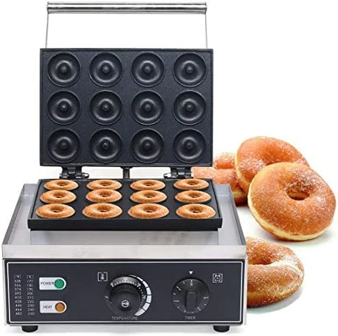 Best deal ๐ DNYSYSJ Mini Donut Electric Maker Machine Nonstick Donut Baker Machine 6 Doughnuts Countertop Mini Cupcake Mini-Pie And Quiche Waffle Maker 1550W For Home Cafe (6 Holes - 3in Each) โจ - Image 7