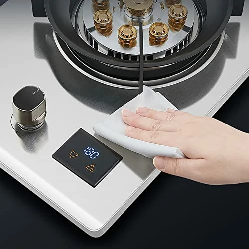 Discount π― ZXFF 32CM Built-in Gas Cooker, 7.2KW Nine-chamber Flame Wok Burner, Thickened Tempered Glass, (Anti-scalding Logo + Extinguishing Protection + Timing Off The Fire (Color : B, Size : LPG) π₯° - Image 3