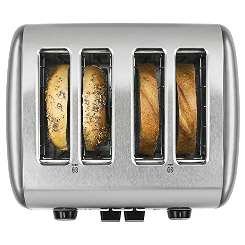 Discount โ KitchenAid 4-Slice Toaster With Manual High-Lift Lever - KMT4115 Contour Silver ๐ - Image 2