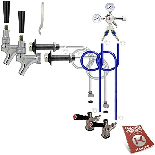 Best Sale ๐ Kegco BF 2SCK Conversion Kit, 2 Faucet Without Tank, Standard ๐ - Image 2
