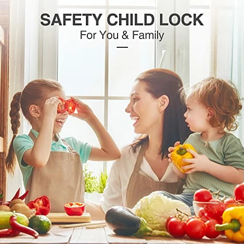 Outlet ๐ ANHANE Electric Cooktop 2000W Electric Burner Stove Top,110v Double Induction Cooktop Built-in Electric Hot Plates Burners For Cooking,9 Heating Level,20 Temperature Ajustement,Timer & Kid Safety Lock โญ - Image 5