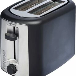 Brand new ✨ Amazon Basics 2 Slice, Extra-Wide Slot Toaster With 6 Shade Settings, Black 👍