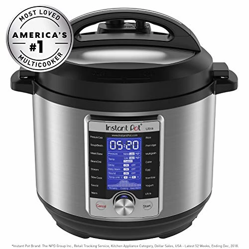 New 🎁 Instant Pot Ultra, 10-in-1 Pressure Cooker, Slow Cooker, Rice Cooker, Yogurt Maker, Cake Maker, Egg Cooker, Sauté, And More, Includes App With Over 800 Recipes, Stainless Steel, 6 Quar 🔥 - Image 2