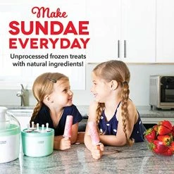 Top 10 😉 DASH Everyday Ice Cream Maker For Gelato, Sorbet, Frozen Yogurt + Popsicles, With Mixing Bowl & Popsicle Molds + Recipe Book, 1 Quart - Aqua 🎁