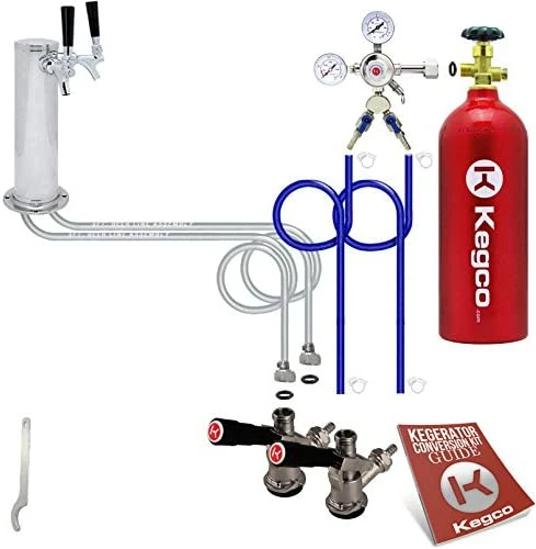 Best Pirce ✨ Kegco EBDTCK-2-542-2 Deluxe Tower Kegerator Conversion Kit No Tank 👍 - Image 9
