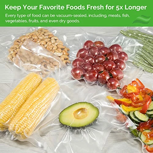 Buy 🛒 GERYON Vacuum Sealer Machine, Automatic Food Sealer Detachable Design|Led Indicator Lights|Dry Moist Food Modes| Compact Design W/ Starter Kit(Silver) 🎁 - Image 5