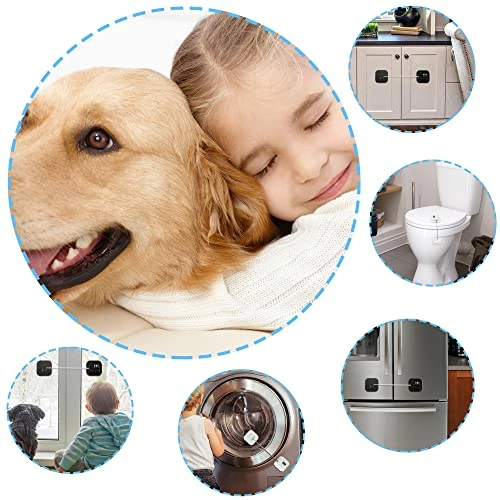 Hot Sale 🤩 Fridge Lock Refrigerator Lock For Kids Freezer Lock And Child Safety Cabinet Lock With Strong Adhesive 1Pack White 😍 - Image 5