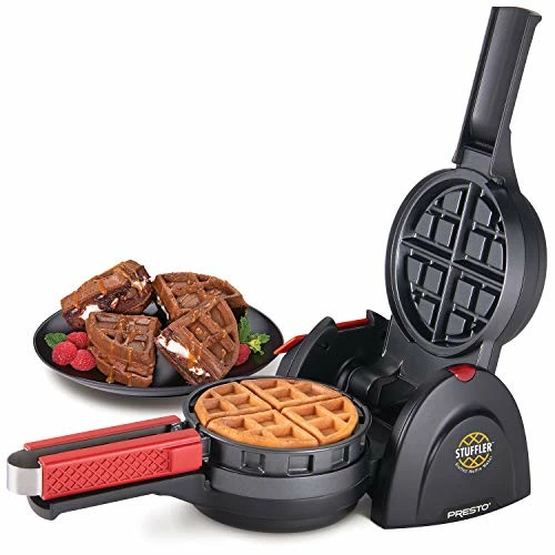 Brand new ๐ฏ Presto 03512 Stuffler Stuffed Waffle Maker, Belgian, Large, Black ๐ - Image 2