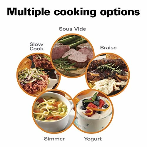 Best deal ๐ฅฐ Hamilton Beach 33866 Portable 6-Quart Set & Forget Digital Programmable Slow Cooker With Lid Lock, Temp Tracking Temperature Probe, Black Stainless ๐งจ - Image 3