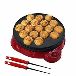 Coupon β Health And Home Electric Takoyaki Maker With Free Takoyaki Tools - Specialty & Novelty Cake Pans For Takoyaki Octopus Ball, Cake Pop, Ebelskiver, Aebleskiver - Electric Takoyaki Grill -Easy C π