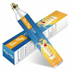 Best Pirce โ BLUE FLAG 60L Co2 Carbonator Compatible With Sodastream Appliances, 14.5oz, Set Of 1 โค๏ธ