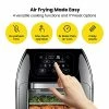 Coupon 🥰 CHEFMAN Multifunctional Digital Air Fryer+ Rotisserie, Dehydrator, Convection Oven, 17 Touch Screen Presets Fry, Roast, Dehydrate, Bake, XL 10L Family Size, Auto Shutoff, Large Easy-View Window, Black Black - 5 Quart ⭐
