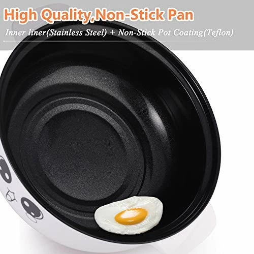 Wholesale π₯ MINGPINHUIUS 4-in-1 Multifunction Electric Cooker Skillet Wok Electric Hot Pot For Cook Rice Fried Noodles Stew Soup Steamed Fish Boiled Egg Small Non-stick With Lid (3.2L, With Steamer) π - Image 5